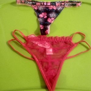 💞Two  Sexy Thong Panties 💞